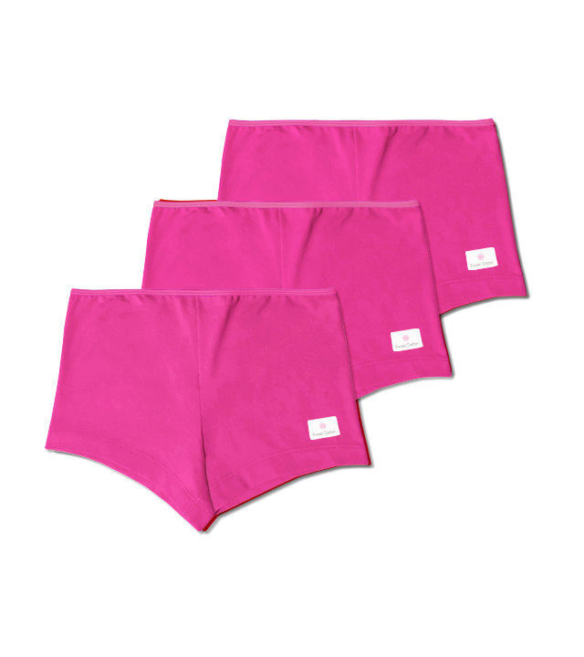  Sexy Basics - Calzones tipo bóxer para mujer, 6 unidades,  algodón, elásticos, ligeros, S : Ropa, Zapatos y Joyería